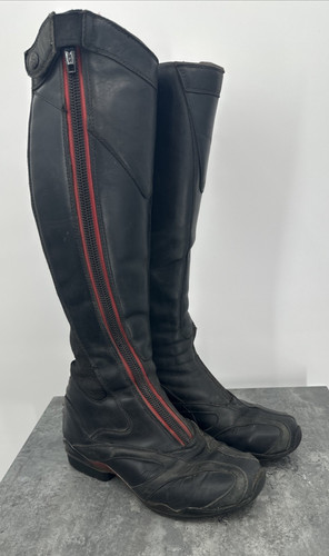 Ariat black and red - black, riding