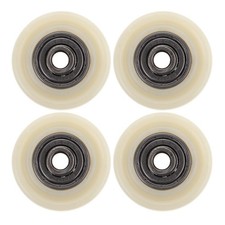 4pcs Swivel Caster Wheels Nylon Rollers For Furniture Heavy Duty Carts New