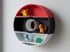 Pokémon Display Shelf Wall