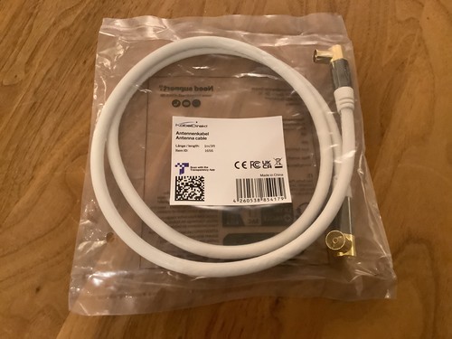 Aerial coax cable - tv,