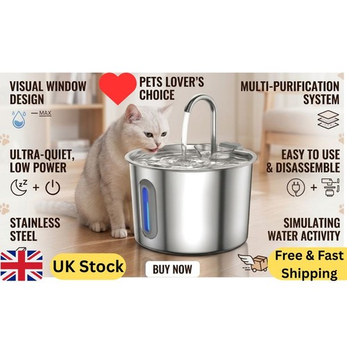 Cat water fountain - fountain, for
