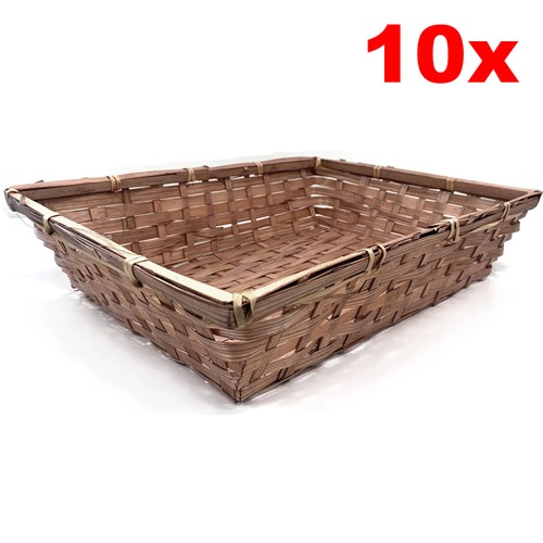 10x wicker basket - 10x, hamper