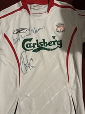 Autographed Liverpool Shirt