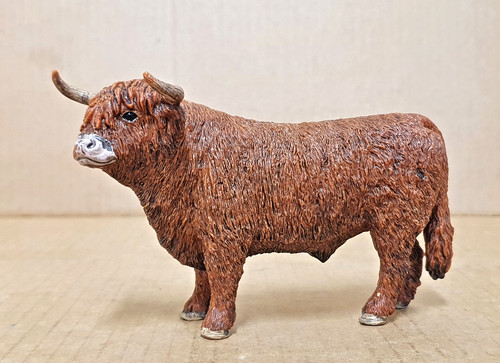 Schleich highland cattle bull - highland,