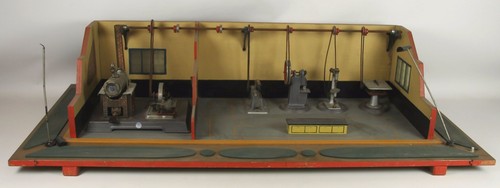 Scale model carpentry - of,