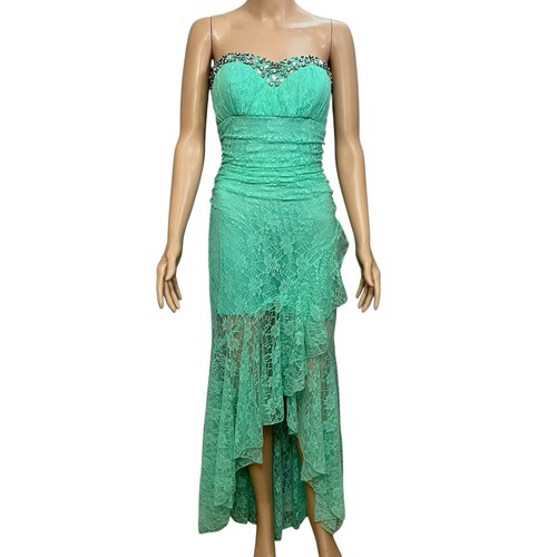Y2k deb lace prom dress - deb, gown