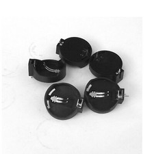 10PCS Button Coin Cell Battery Socket Holder Case Black CR2025 CR2032