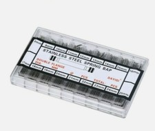 360Pcs Stainless Steel Watch Band Spring Bars Strap Link Pins 8-25mm Repair Kit