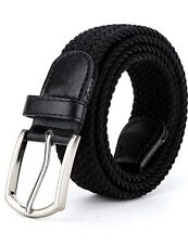 Mens Belt,Elastic Braided Belt