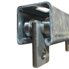 Unistrut Track Trolley | Single Wheel | Stainless Steel 5mm Body | UK Made!