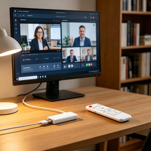 Television media with two band - media,