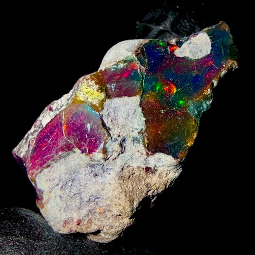 Opal gemstone natural black - gemstone,,