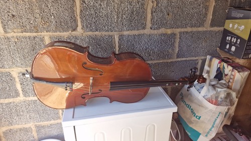 Student size cello with - student, 3/4