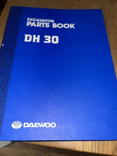 Daewoo dh30 excavator - dh30,