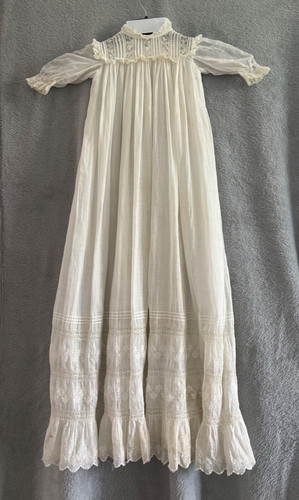 Vintage christening gown - vintage,