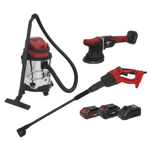Sealey cordless car valeting - cordless,
