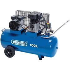 Draper DA100/330 100L 230V 2.2kW 3hp Belt-Driven Air Compressor