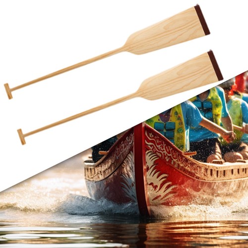 Wooden canoe paddle rowing - canoe,