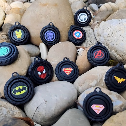 Superhero fidget hand - hand, spinner