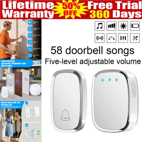 Wireless doorbell plug - doorbell, in