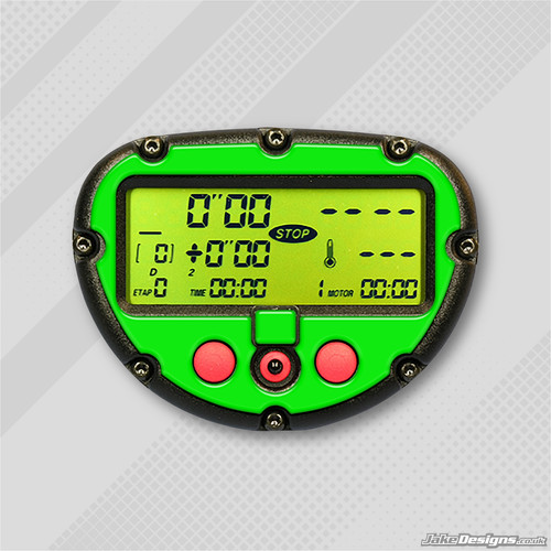 Fluorescent green gel sticker - fluorescent,