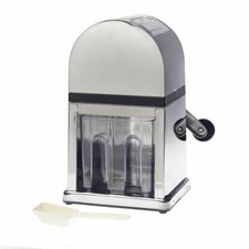 769008 Manual Ice Crusher Machine Tray & Scoop for Cocktails & Smoothies