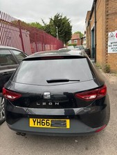 FOR BREAKING SEAT LEON FR 2016 1.8 PETROL 6 SPEED MANUAL IN BLACK COLOUR