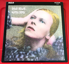 David Bowie Hunky Dory LP+INSERT UK 1972 Press RCA SF8244 No MainMan 4E/3E VINYL