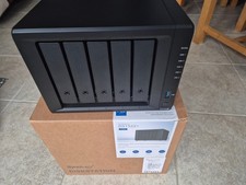 Synology DS1522+ DiskStation 5-Bay Desktop NAS. OEM 16GB ECC and 10Gbe NIC.