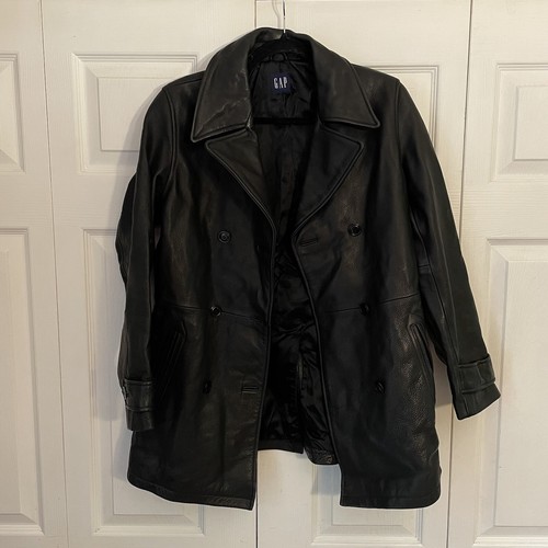 Gap vintage y2k leather double - leather,