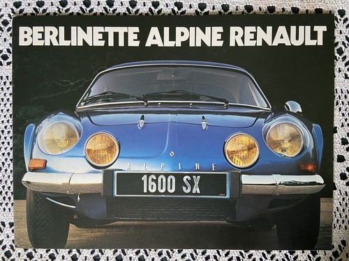 Renault alpine 1600 - renault,