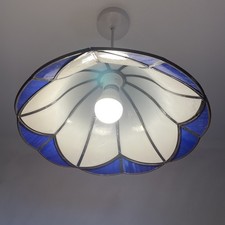 Tiffany Style Cobalt Blue And