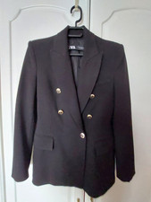 Zara Black Double Breasted