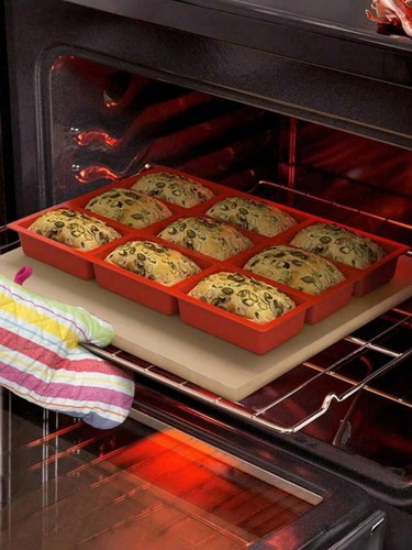 Cavity silicone mini loaf - 9,