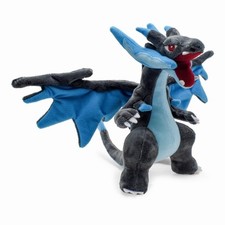Pokémon Centre Japan Official Soft Touch Mega Charizard X Stuffed Plush Teddy