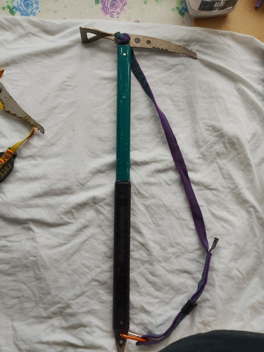 Mountain technology ice - technology, axe