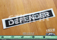 Stickers Autocollants Land Rover DEFENDER 90 110 Front Grill Panel Badge Capot