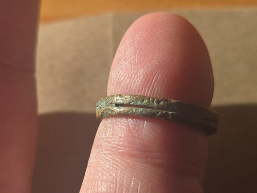 Medieval bronze ring - medieval, ring/rings