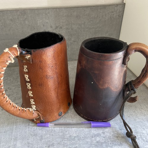 Vintage brown leather - brown,