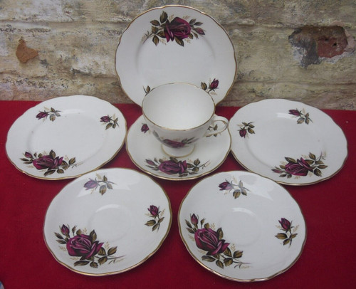 Vintage gladstone red rose - gladstone,