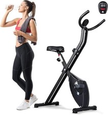 Evoland X-813 Folding Exercise Bike Home Workout Compact Quiet Model Checked