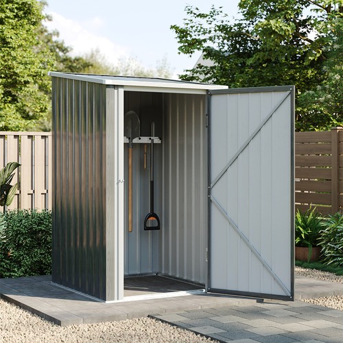 3x3ft metal garden shed - garden,