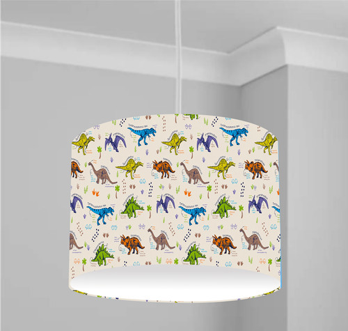 Dinosaurs ceiling drum light - ceiling,