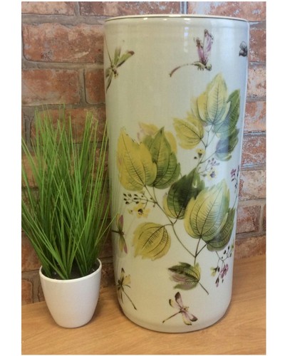 Dragonflies floral ceramic - &,