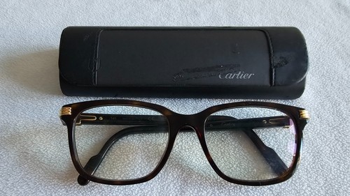 Cartier brown tort glasses