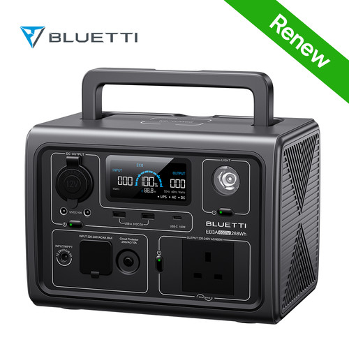 Bluetti eb3a 268wh portable - bluetti,