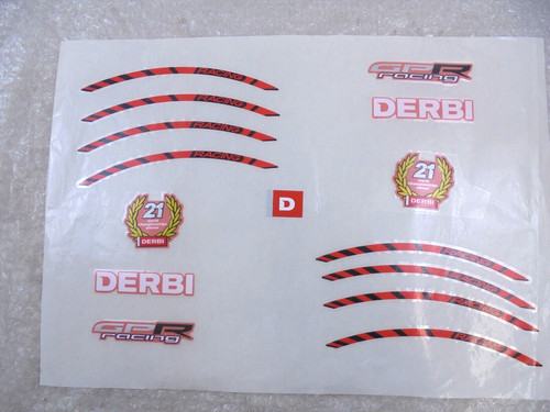 Derbi gpr 125 2009 - 2009-2010, decal