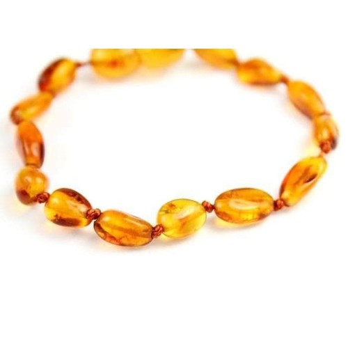 Certified baltic amber beans - amber,