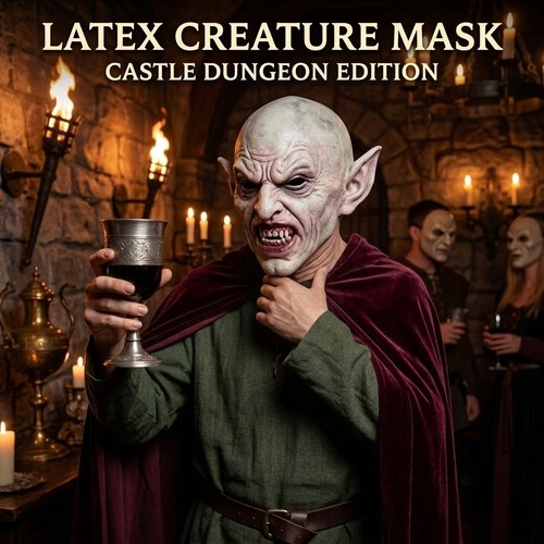 Vampire full head latex - vampire,