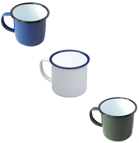 Falcon 8cm enamel mugs - falcon, camping